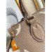 Louis Vuitton Onthego PM Bag In Bicolor Monogram Empreinte Leather M45779 Louis Vuitton Onthego PM Bag In Bicolor Monogram Empreinte Leather M45779