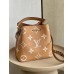 Louis Vuitton NeoNoe MM Bag In Bicolor Empreinte Leather M45808 Louis Vuitton NeoNoe MM Bag In Bicolor Empreinte Leather M45808