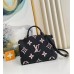 Louis Vuitton Petit Palais Bag In Bicolor Monogram Empreinte Leather M58913 Louis Vuitton Petit Palais Bag In Bicolor Monogram Empreinte Leather M58913