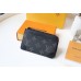 Louis Vuitton Multi Card Holder Trunk In Monogram Eclipse Canvas M80556 Louis Vuitton Multi Card Holder Trunk In Monogram Eclipse Canvas M80556