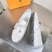 Louis Vuitton LV Driver Moccasin In White Monogram Canvas Louis Vuitton LV Driver Moccasin In White Monogram Canvas