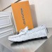 Louis Vuitton LV Driver Moccasin In White Monogram Canvas Louis Vuitton LV Driver Moccasin In White Monogram Canvas