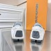 Louis Vuitton LV Driver Moccasin In White Monogram Canvas Louis Vuitton LV Driver Moccasin In White Monogram Canvas