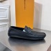 Louis Vuitton Monte Carlo Moccasin In Black Grained Leather Louis Vuitton Monte Carlo Moccasin In Black Grained Leather
