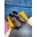 Louis Vuitton Major Loafers In Damier Ebene Canvas Louis Vuitton Major Loafers In Damier Ebene Canvas