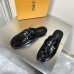 Louis Vuitton Major Open-back Loafers In Black Leather Louis Vuitton Major Open-back Loafers In Black Leather