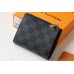 Louis Vuitton Multiple Card Holder In Damier Graphite Canvas N60451
