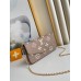 Louis Vuitton Felicie Pochette In Bicolor Monogram Empreinte Leather M69977 Louis Vuitton Felicie Pochette In Bicolor Monogram Empreinte Leather M69977