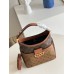 Louis Vuitton Hobo Dauphine PM Bag In Monogram Reverse Canvas M45194