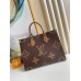 Louis Vuitton OnTheGo MM Bag In Giant Monogram Reverse Canvas M45321 Louis Vuitton OnTheGo MM Bag In Giant Monogram Reverse Canvas M45321