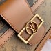 Louis Vuitton Dauphine MM Bag In Monogram Reverse Canvas M45958