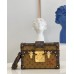 Louis Vuitton Petite Malle Bag In Monogram Reverse Canvas M45960 Louis Vuitton Petite Malle Bag In Monogram Reverse Canvas M45960
