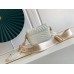 Louis Vuitton New Wave Multi-Pochette Bag In White Leather M56466 Louis Vuitton New Wave Multi-Pochette Bag In White Leather M56466