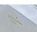 Louis Vuitton New Wave Multi-Pochette Bag In White Leather M56466 Louis Vuitton New Wave Multi-Pochette Bag In White Leather M56466