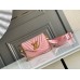 Louis Vuitton New Wave Multi-Pochette Bag In Pink Leather M56468 Louis Vuitton New Wave Multi-Pochette Bag In Pink Leather M56468