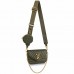 Louis Vuitton New Wave Multi-Pochette Bag In Green Leather M56471 Louis Vuitton New Wave Multi-Pochette Bag In Green Leather M56471
