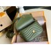 Louis Vuitton New Wave Multi-Pochette Bag In Green Leather M56471 Louis Vuitton New Wave Multi-Pochette Bag In Green Leather M56471