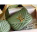 Louis Vuitton New Wave Multi-Pochette Bag In Green Leather M56471 Louis Vuitton New Wave Multi-Pochette Bag In Green Leather M56471