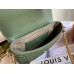 Louis Vuitton New Wave Multi-Pochette Bag In Green Leather M56471 Louis Vuitton New Wave Multi-Pochette Bag In Green Leather M56471