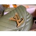 Louis Vuitton New Wave Multi-Pochette Bag In Green Leather M56471 Louis Vuitton New Wave Multi-Pochette Bag In Green Leather M56471