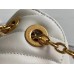Louis Vuitton LV New Wave Chain MM Bag In White Leather M58549 Louis Vuitton LV New Wave Chain MM Bag In White Leather M58549