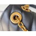 Louis Vuitton LV New Wave Chain MM Bag In Black Leather M58552 Louis Vuitton LV New Wave Chain MM Bag In Black Leather M58552