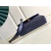 Louis Vuitton LV New Wave Chain MM Bag In Navy Blue Leather M20615 Louis Vuitton LV New Wave Chain MM Bag In Navy Blue Leather M20615