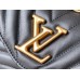 Louis Vuitton LV New Wave Chain PM Bag In Black Leather M20687