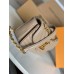 Louis Vuitton LV New Wave Chain PM Bag In Grey Leather M20838 Louis Vuitton LV New Wave Chain PM Bag In Grey Leather M20838