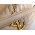 Louis Vuitton LV New Wave Chain PM Bag In Grey Leather M20838 Louis Vuitton LV New Wave Chain PM Bag In Grey Leather M20838