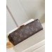 Louis Vuitton Locky BB Bag In Monogram Canvas with Shearling M46318