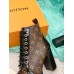 Louis Vuitton Star Trail Ankle Boots In Monogram Canvas