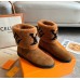 Louis Vuitton Snowdrop Flat Ankle Boots In Brown Suede with Shearling