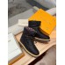 Louis Vuitton Pillow Comfort Ankle Boot In Black Nylon Louis Vuitton Pillow Comfort Ankle Boot In Black Nylon