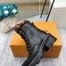 Louis Vuitton LV Beaubourg Ankle Boots In Black Leather Louis Vuitton LV Beaubourg Ankle Boots In Black Leather