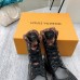 Louis Vuitton LV Beaubourg Ankle Boots In Black Leather Louis Vuitton LV Beaubourg Ankle Boots In Black Leather