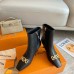 Louis Vuitton Rotary Ankle Boots In Black Calfskin Louis Vuitton Rotary Ankle Boots In Black Calfskin