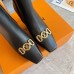 Louis Vuitton Rotary Ankle Boots In Black Calfskin Louis Vuitton Rotary Ankle Boots In Black Calfskin