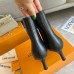 Louis Vuitton Rotary Ankle Boots In Black Calfskin Louis Vuitton Rotary Ankle Boots In Black Calfskin