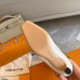 Louis Vuitton Rotary Ankle Boots In White Calfskin Louis Vuitton Rotary Ankle Boots In White Calfskin