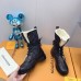 Louis Vuitton Metropolis Flat Ranger Boots with Shearling Louis Vuitton Metropolis Flat Ranger Boots with Shearling