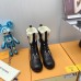 Louis Vuitton Metropolis Flat Ranger Boots with Shearling Louis Vuitton Metropolis Flat Ranger Boots with Shearling