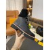 Louis Vuitton Black Territory Flat Ranger Boots with Shearling Louis Vuitton Black Territory Flat Ranger Boots with Shearling