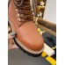 Louis Vuitton Brown Territory Flat Ranger Boots with Shearling Louis Vuitton Brown Territory Flat Ranger Boots with Shearling