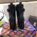 Louis Vuitton Silhouette Ankle Boots In Black Calfskin Louis Vuitton Silhouette Ankle Boots In Black Calfskin