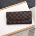 Louis Vuitton Emilie Wallet In Damier Ebene Canvas N63544 Louis Vuitton Emilie Wallet In Damier Ebene Canvas N63544