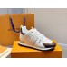 Louis Vuitton Women's Run Away Sneakers In White Leather