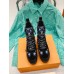 Louis Vuitton Laureate Platform Desert Boots In Monogram Denim Louis Vuitton Laureate Platform Desert Boots In Monogram Denim