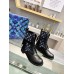 Louis Vuitton Metropolis Flat Ranger Boots In Monogram Denim Louis Vuitton Metropolis Flat Ranger Boots In Monogram Denim