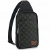 Louis Vuitton Avenue Sling Bag In Green Monogram Canvas M46344 Louis Vuitton Avenue Sling Bag In Green Monogram Canvas M46344
